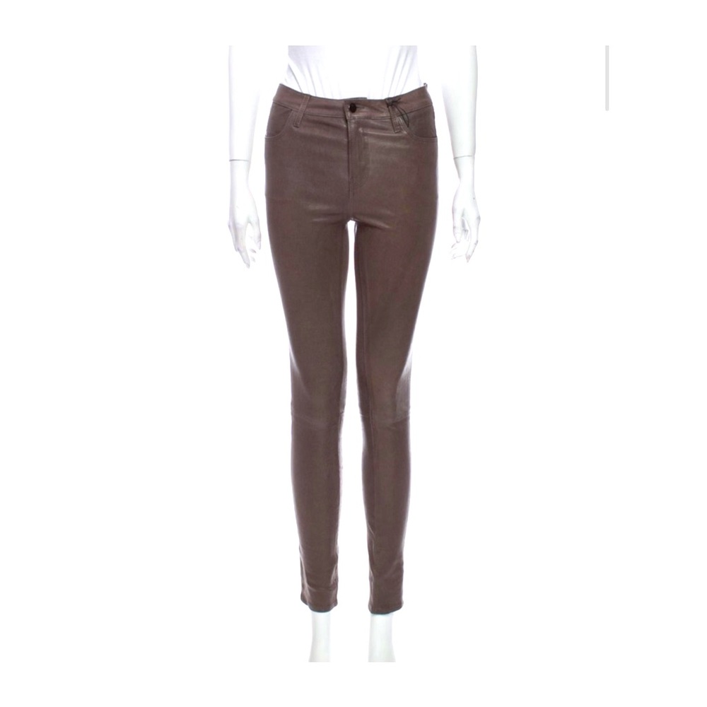 J Brand Leather Skinny Pants with Tags